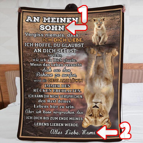 Divesart - Decke von Mutter zu Sohn - "Ich bin in dir"