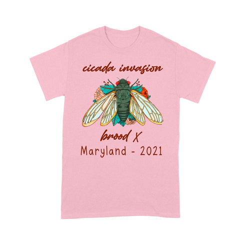 Divesart - Cicada invasion brood X Maryland 2021 - Standard T-shirt