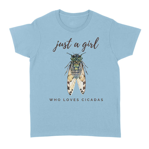 Divesart - Just a girl who love cicadas - Standard Women's T-shirt