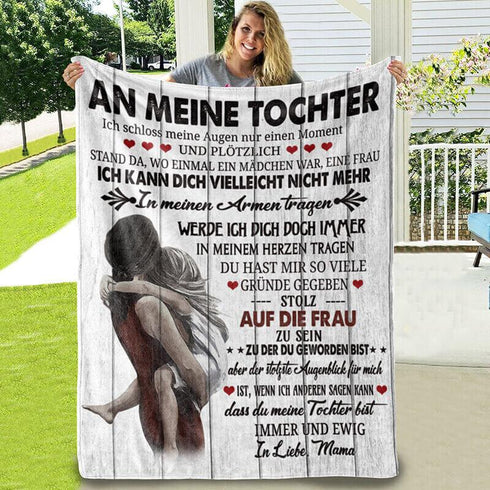 Divesart - Decke von Mutter zu Tochter - "Mein kleines Mädchen"
