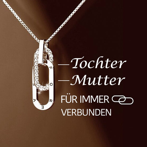Divesart - Mutter & Tochter Halskette - Für immer miteinander verbunden
