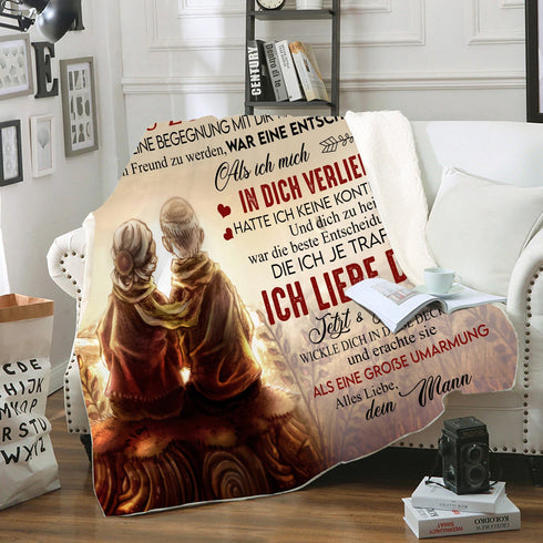 "An meine Frau" Decke - Gelassenheit 2