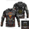 Viking hello darkness my old friend - Hoodie - HOOD01NGA100921