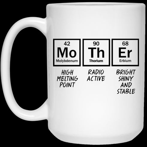 Gift For Mom Mom Chemistry Elements Mug