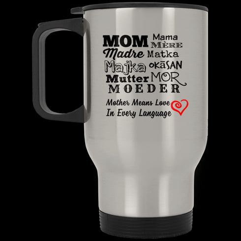 Mother Means Love In Every Language Mug Gift For Mom
