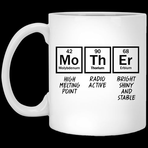 Gift For Mom Mom Chemistry Elements Mug
