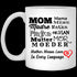 Mother Means Love In Every Language Mug Gift For Mom
