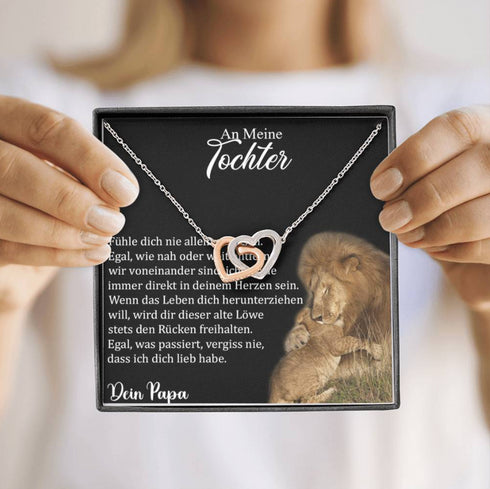 "An meine Tochter" Halskette - Lion