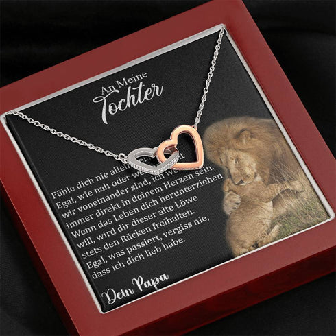 "An meine Tochter" Halskette - Lion