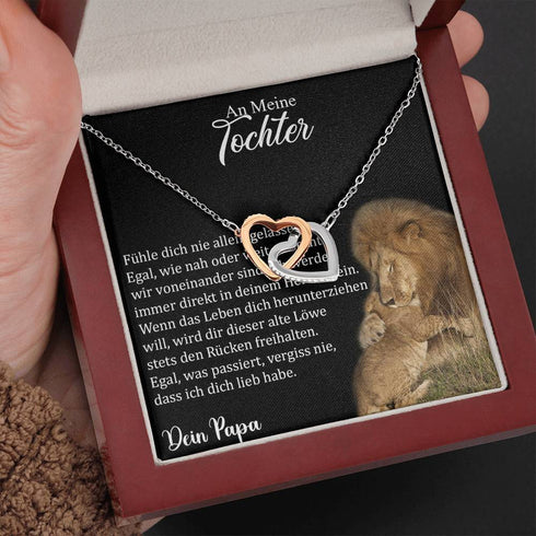 "An meine Tochter" Halskette - Lion