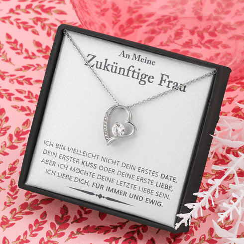 "An meine Zukünftige Frau" Halskette - Ich liebe dich