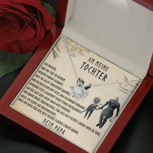 "An meine Tochter" Halskette - Wikinger