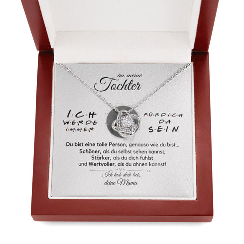"An meine Tochter" Halskette - Immer für Sie da