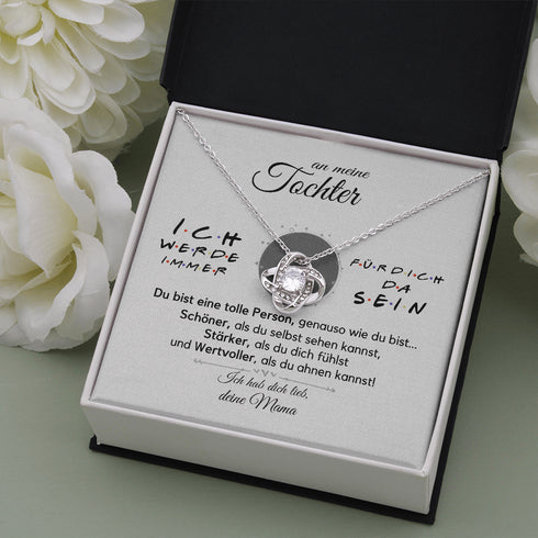 "An meine Tochter" Halskette - Immer für Sie da