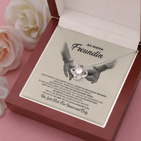 "An meine Freundin" Halskette - Reise