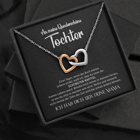 "An meine Tochter" Halskette -Schöne Kapitel
