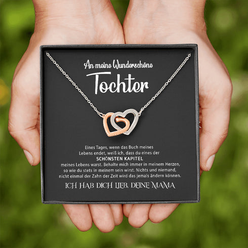 "An meine Tochter" Halskette -Schöne Kapitel