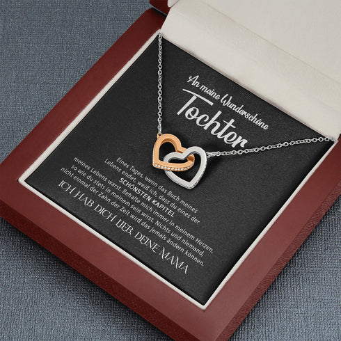 "An meine Tochter" Halskette -Schöne Kapitel