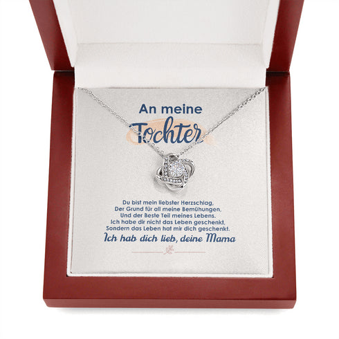 "An meine Tochter" Halskette - Die Liebe meines Lebens