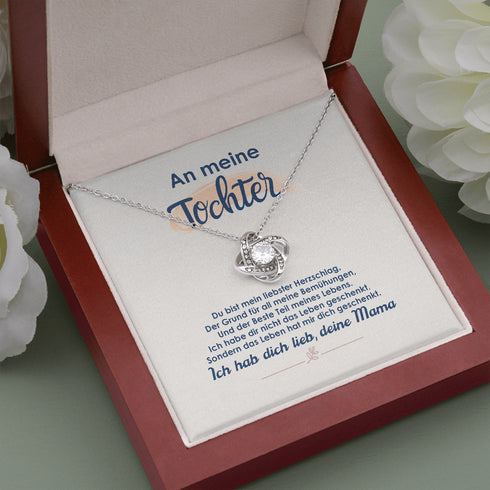 "An meine Tochter" Halskette - Die Liebe meines Lebens