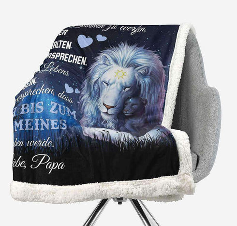Divesart - Decke vom Vater an die Tochter - "Die Tiefe der Zärtlichkeit in dir"