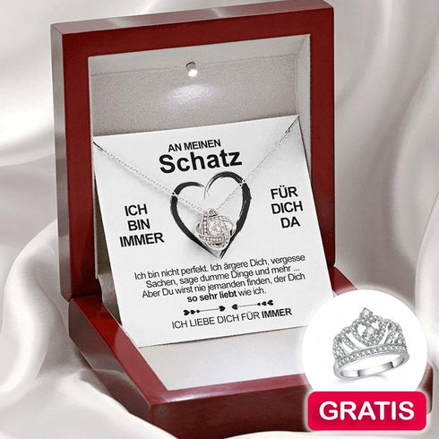 Divesart - Halskette für meinen Schatz + Ring GRATIS