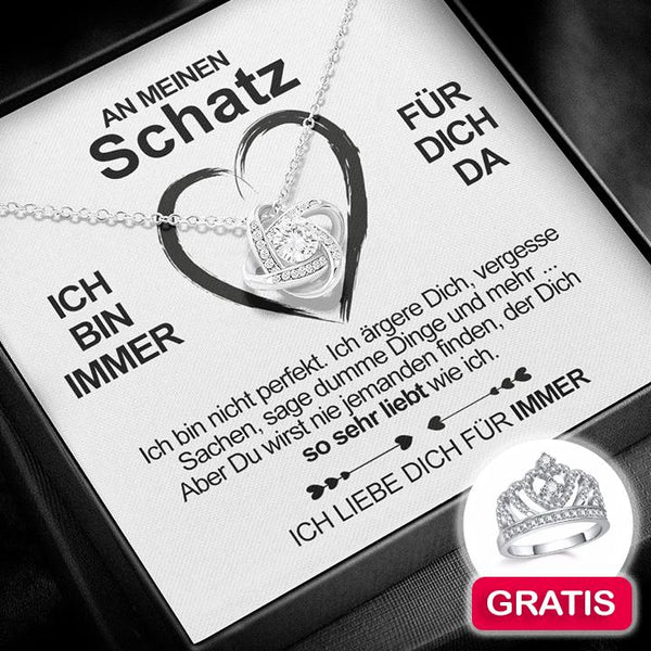 Divesart - Halskette für meinen Schatz + Ring GRATIS