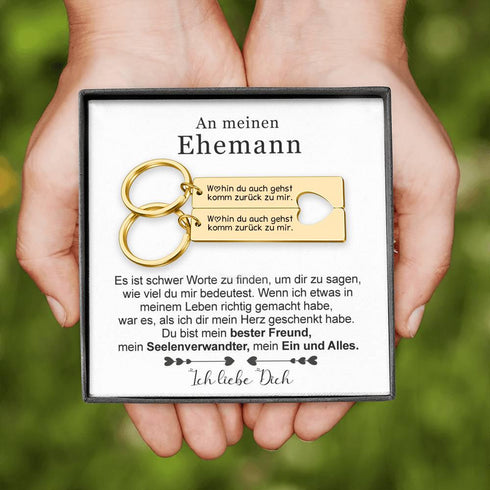 Divesart - Schlüsselanhänger - Für meinen Ehemann