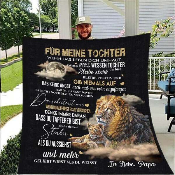 Divesart - Decke vom Vater an die Tochter - "Die Kraft der väterlichen Liebe"