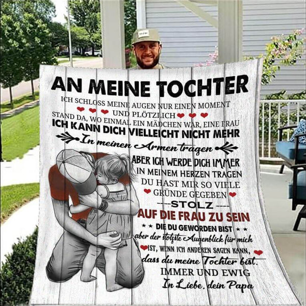 Divesart - Decke vom Vater an die Tochter - "Mein kleines Mädchen"