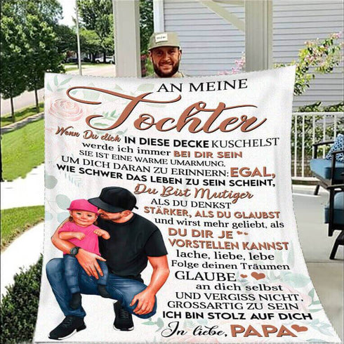 Divesart - Decke vom Vater an die Tochter - "Mein Sonnenschein"
