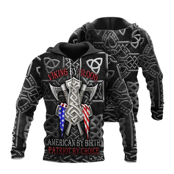 Viking by blood amazing - Hoodie - HOOD06TNH070921