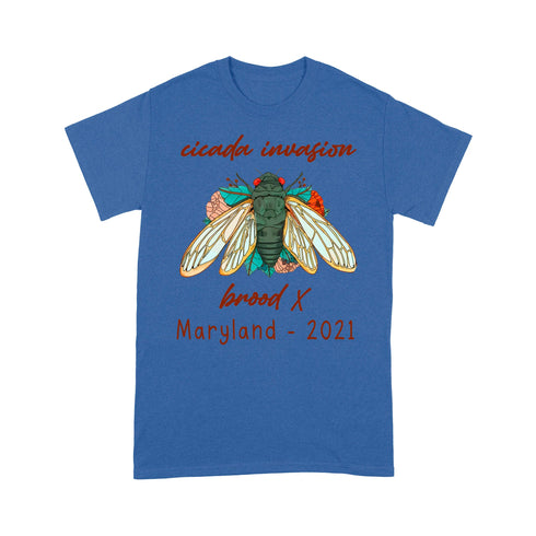 Divesart - Cicada invasion brood X Maryland 2021 - Standard T-shirt