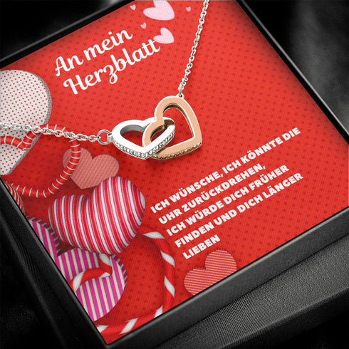 Halskette für einen geliebten Menschen - "Die Bande unserer Liebe"