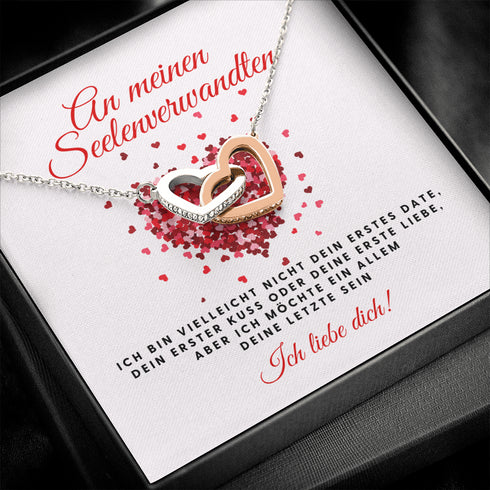 Halskette für einen geliebten Menschen - "Wir sind für immer zusammen"