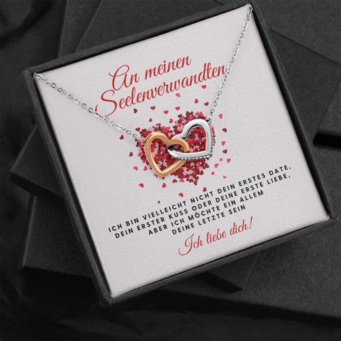 Halskette für einen geliebten Menschen - "Wir sind für immer zusammen"