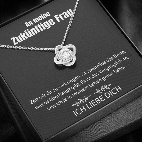 Liebesknoten Halskette - An meine Zukünftige Frau