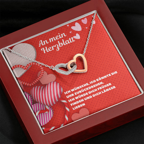 Halskette für einen geliebten Menschen - "Die Bande unserer Liebe"