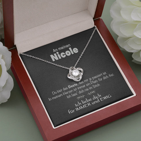 Divesart - "To My Darling" -kaulakoru - Ikuisesti ja ikuisesti - Tavallinen laatikko - Nicole