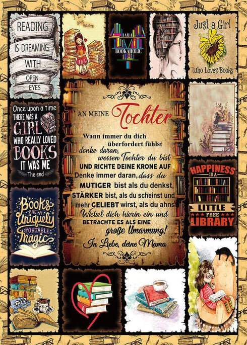 Divesart - Decke von Mutter zu Tochter - "Seelenfrieden"