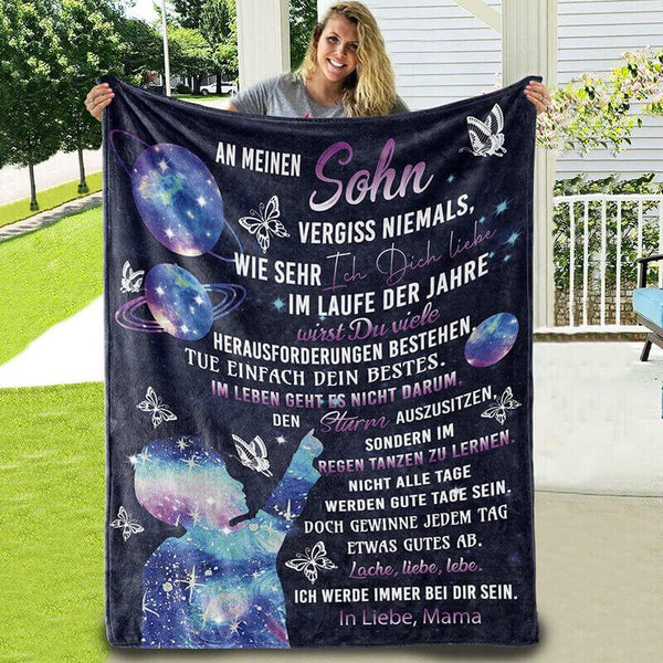 Divesart - Decke von Mutter zu Sohn - "Magisches Universum"