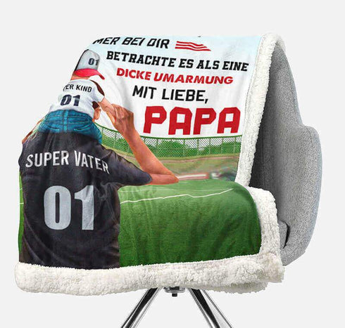 Divesart - Decke vom Vater an den Sohn - "Ich bin stolz auf dich"