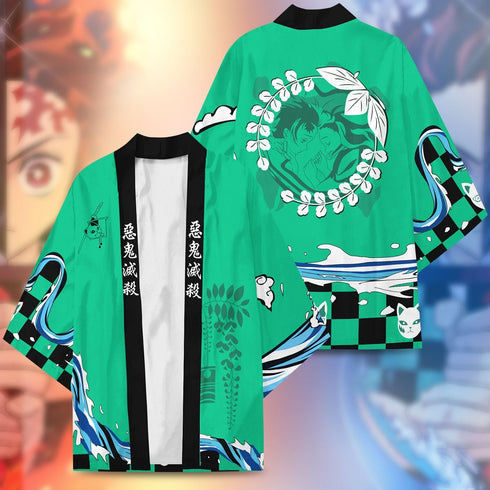 Dance of Fire and Water Kimono