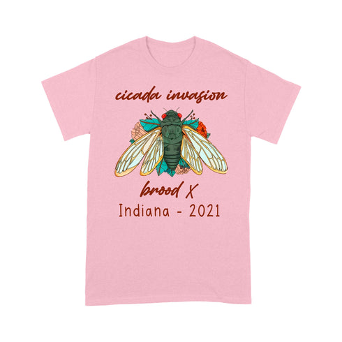 Divesart - Cicada invasion brood X Indiana 2021 - Standard T-shirt