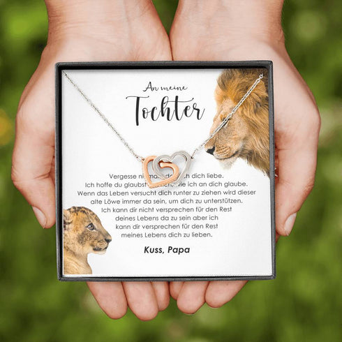 Silber Halskette - An meine Tochter von Papa