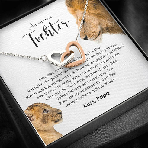 Silber Halskette - An meine Tochter von Papa