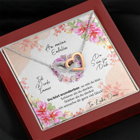 Herz Kette - An meine Enkelin