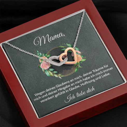 Herz Kette - Mama