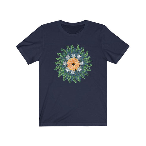 Cicada Mandala T-shirt, Unisex Sizes