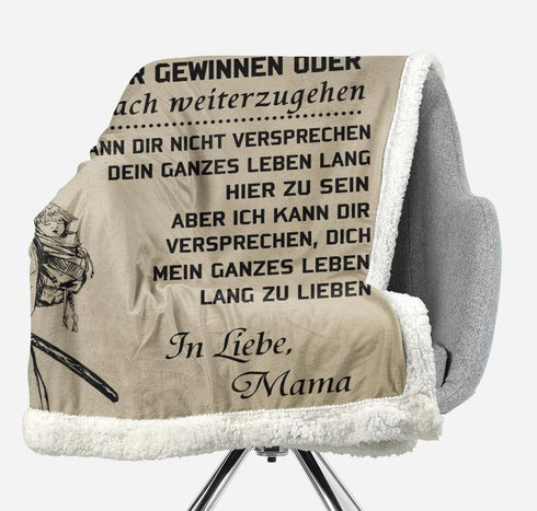 Divesart - Decke von Mutter zu Sohn - "Für meinen besten Jungen"